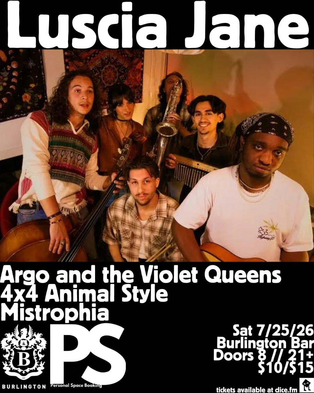 Luscia Jane // Argo and the Violet Queens // 4x4 Animal Style // Mistrophia