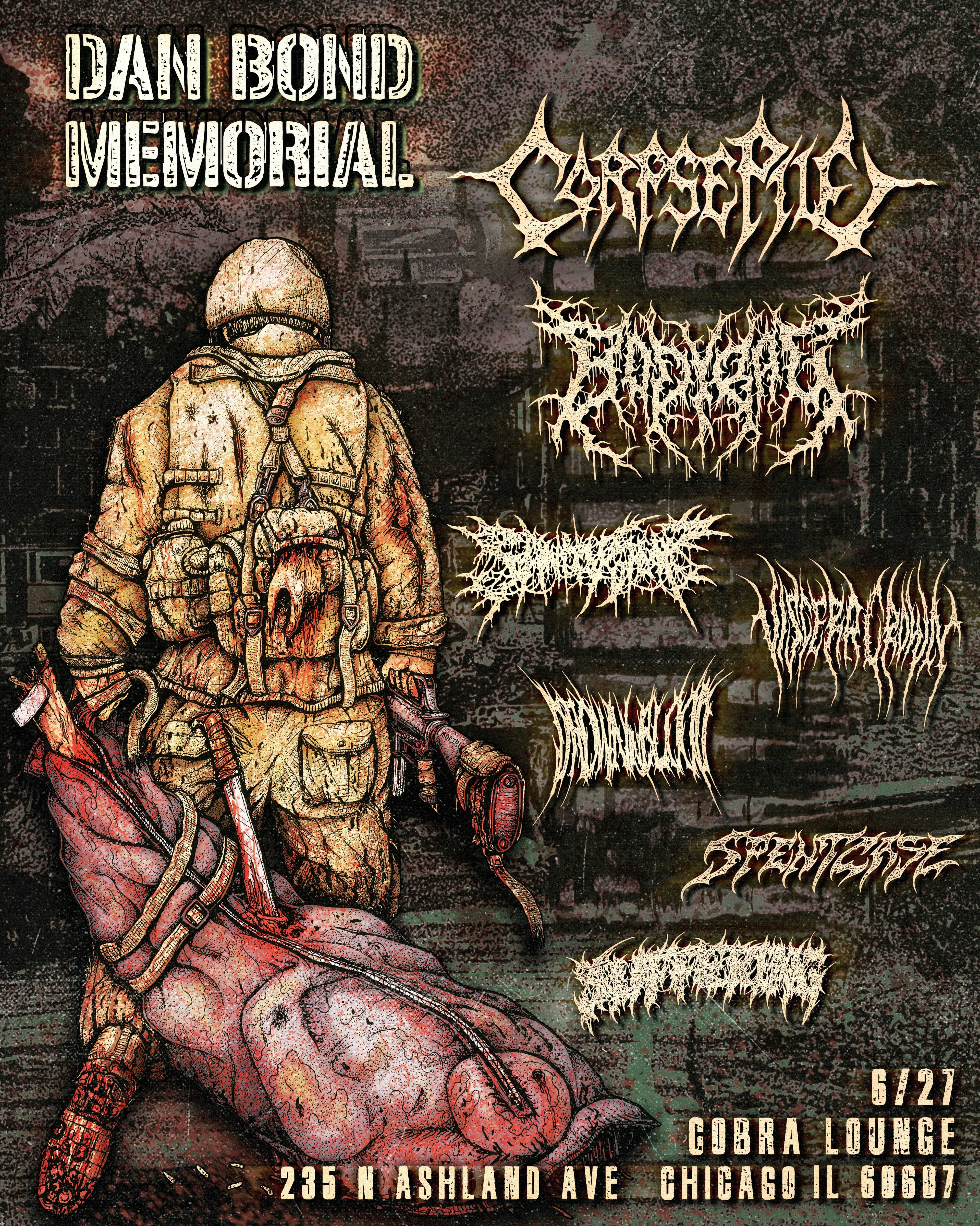 Corpse Pile / Bodybag / Sanity Slip / Viscera Crown / Drown In Blood / Spent Case / Suffering