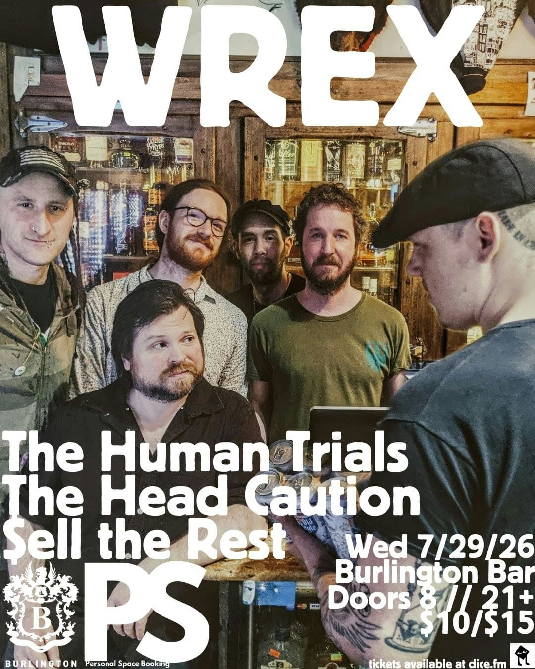 Wrex // The Human Trials // The Head Caution // $ell the Rest