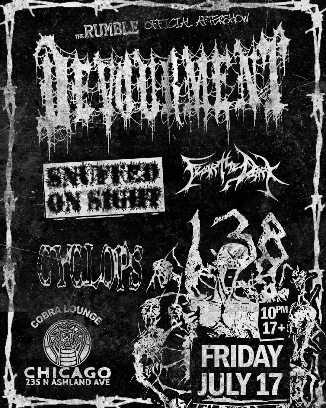 Official Rumble Aftershow: Devourment / Snuffed On Sight / Fear of Dark / Cyclops