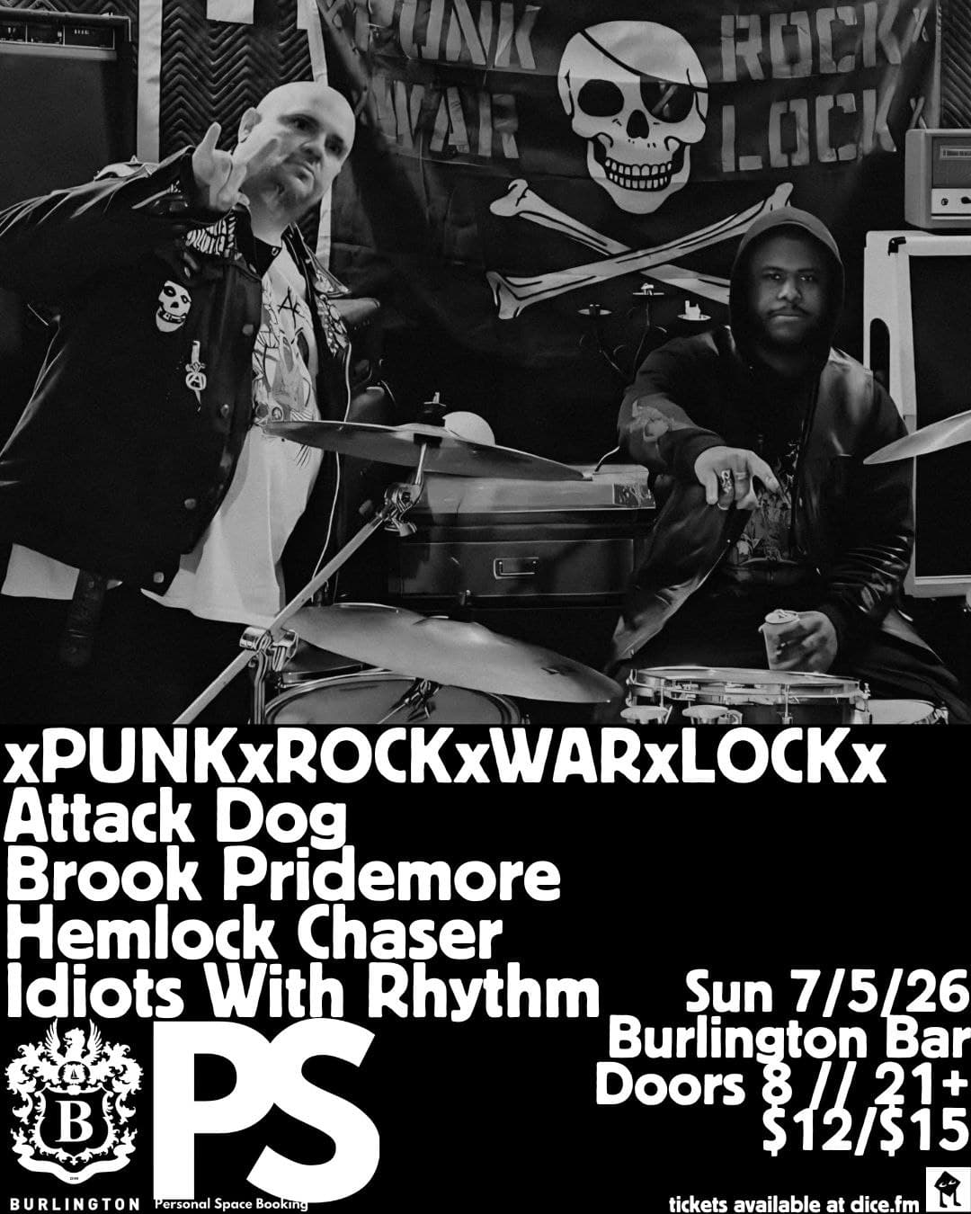 Attack Dog // Brook Pridemore // Hemlock Chaser // Idiots With Rhythm