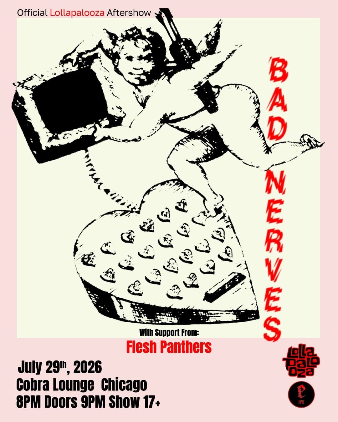 Official Lollapalooza Aftershow: Bad Nerves / Flesh Panthers
