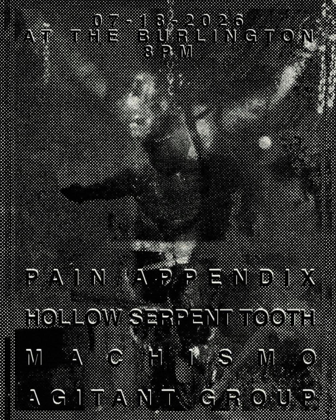 Pain Appendix // Hollow Serpent Tooth // Golden Purifier // Machismo // Agitant Group