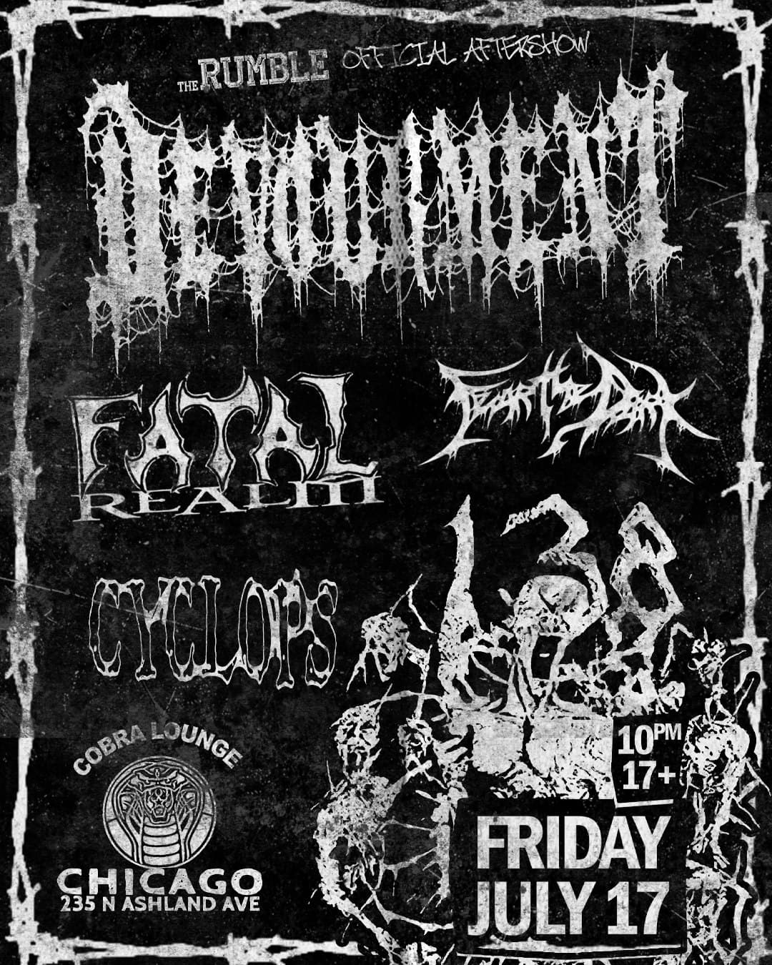 Official Rumble Aftershow: Devourment / Fatal Realm / Fear of Dark / Cyclops