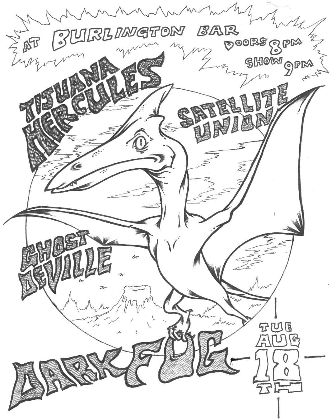 Dark Fog // Tijuana Hercules // Satellite Union // Ghost Deville
