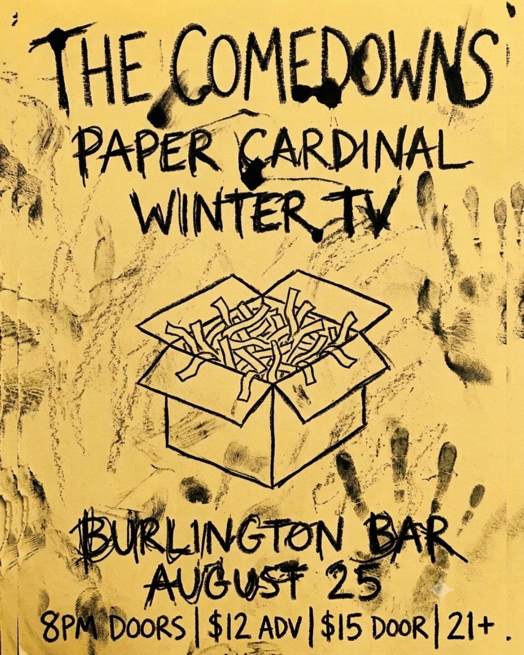 The Comedowns // Paper Cardinal // Winter TV