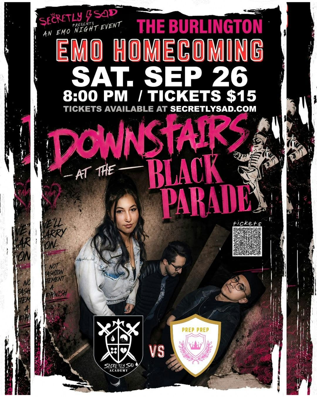 Secretly Sad Emo Homecoming ft. Downstairs At The Black Parade