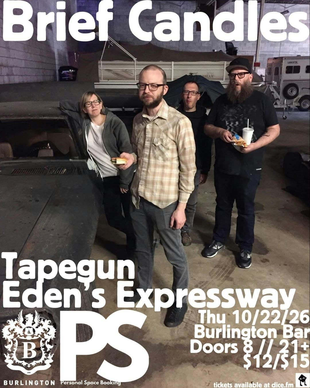 Brief Candles // Tapegun // Eden's Expressway