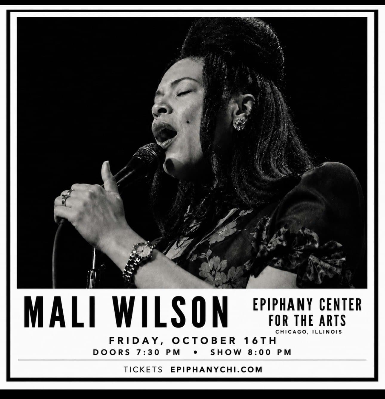ONE NIGHT ONLY! MALI WILSON: Retro in Real Time