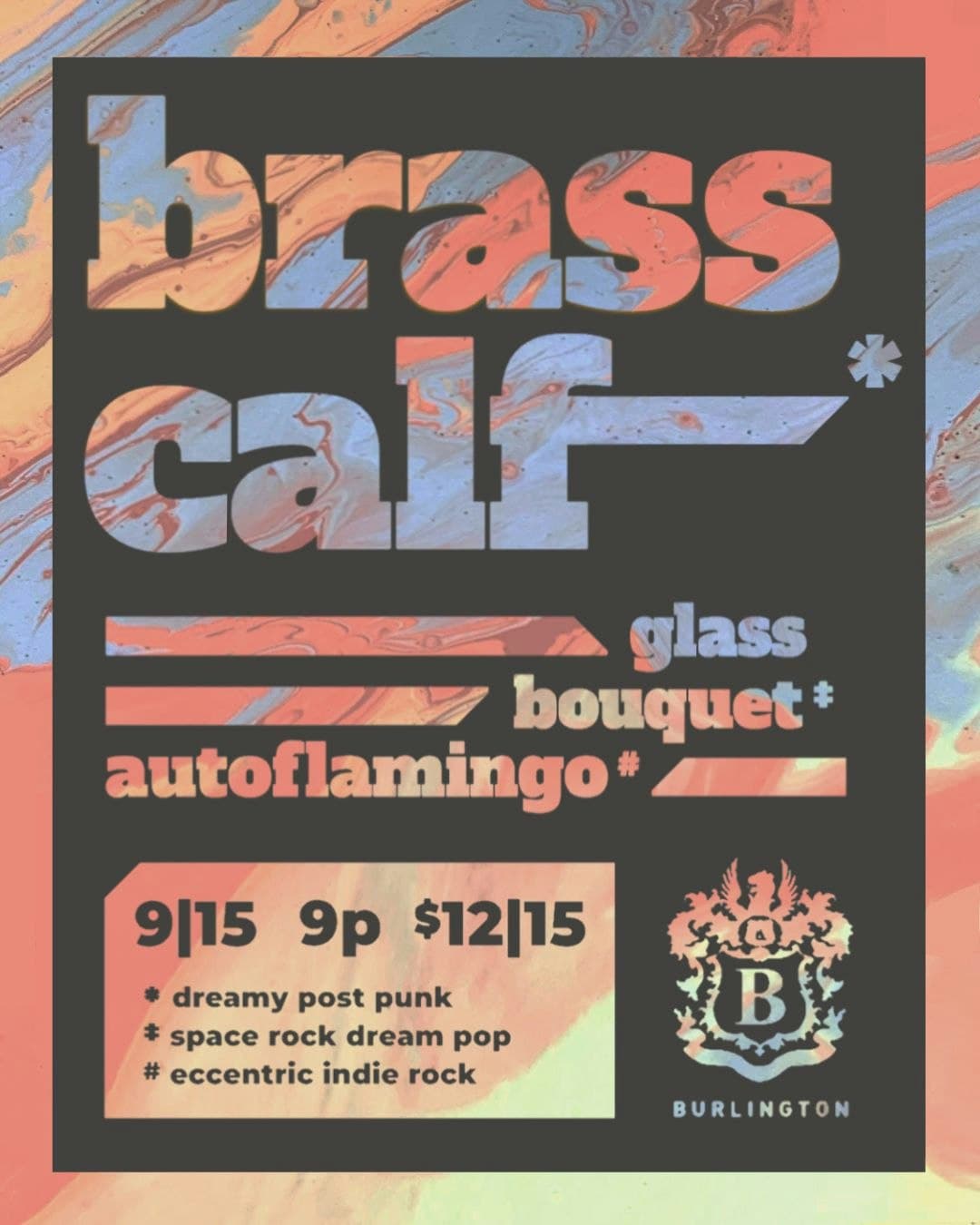 Brass Calf // Glass Bouquet // Autoflamingo