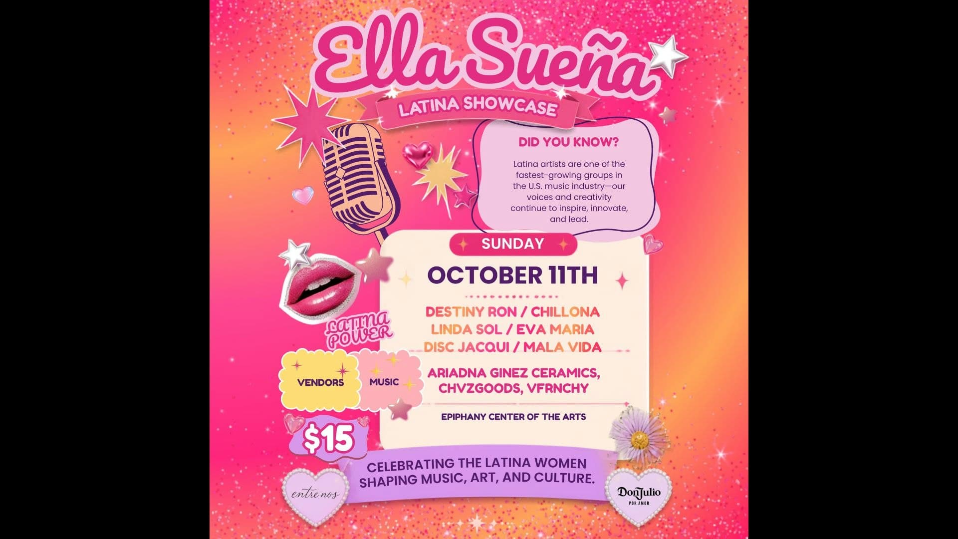 Ella Suena, a Latina Music Showcase