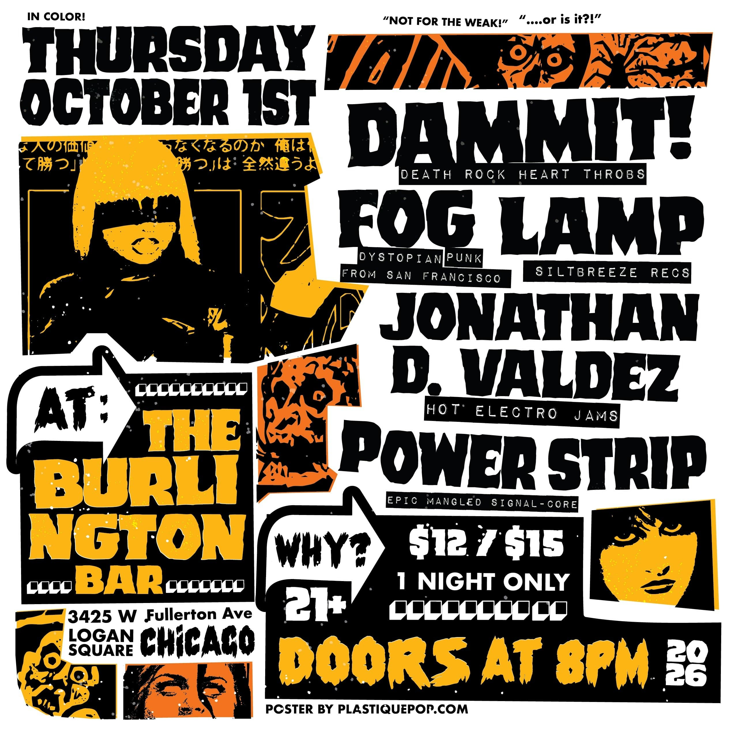 Dammit! // Fog Lamp // Jonathan D. Valdez // Power Strip