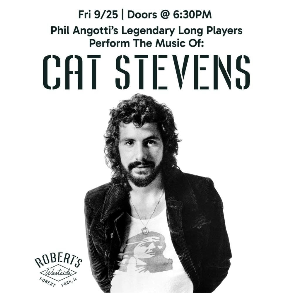 Phil Angotti's Legendary Long Players perform Cat Stevens @ Robert's Westside