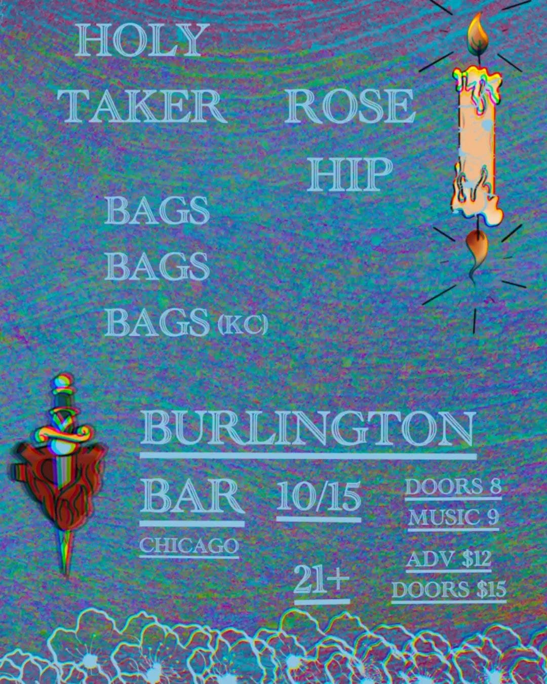 Holy Taker // Rose Hip // Bags Bags Bags