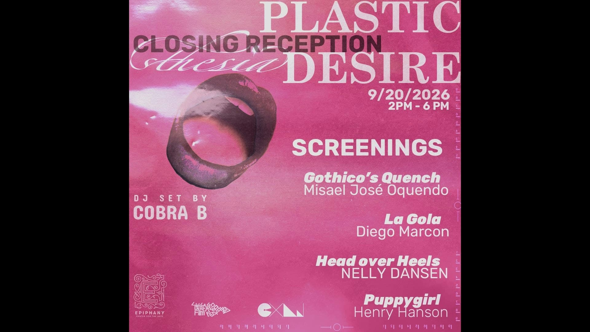 STHESIA CXW presents Plastic Desire: Exhibition Closing Celebration