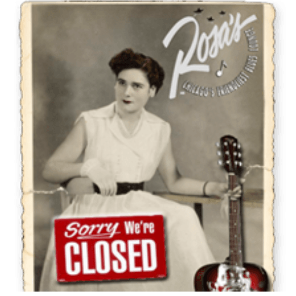 Sundays and Mondays - Open for Special Events Only