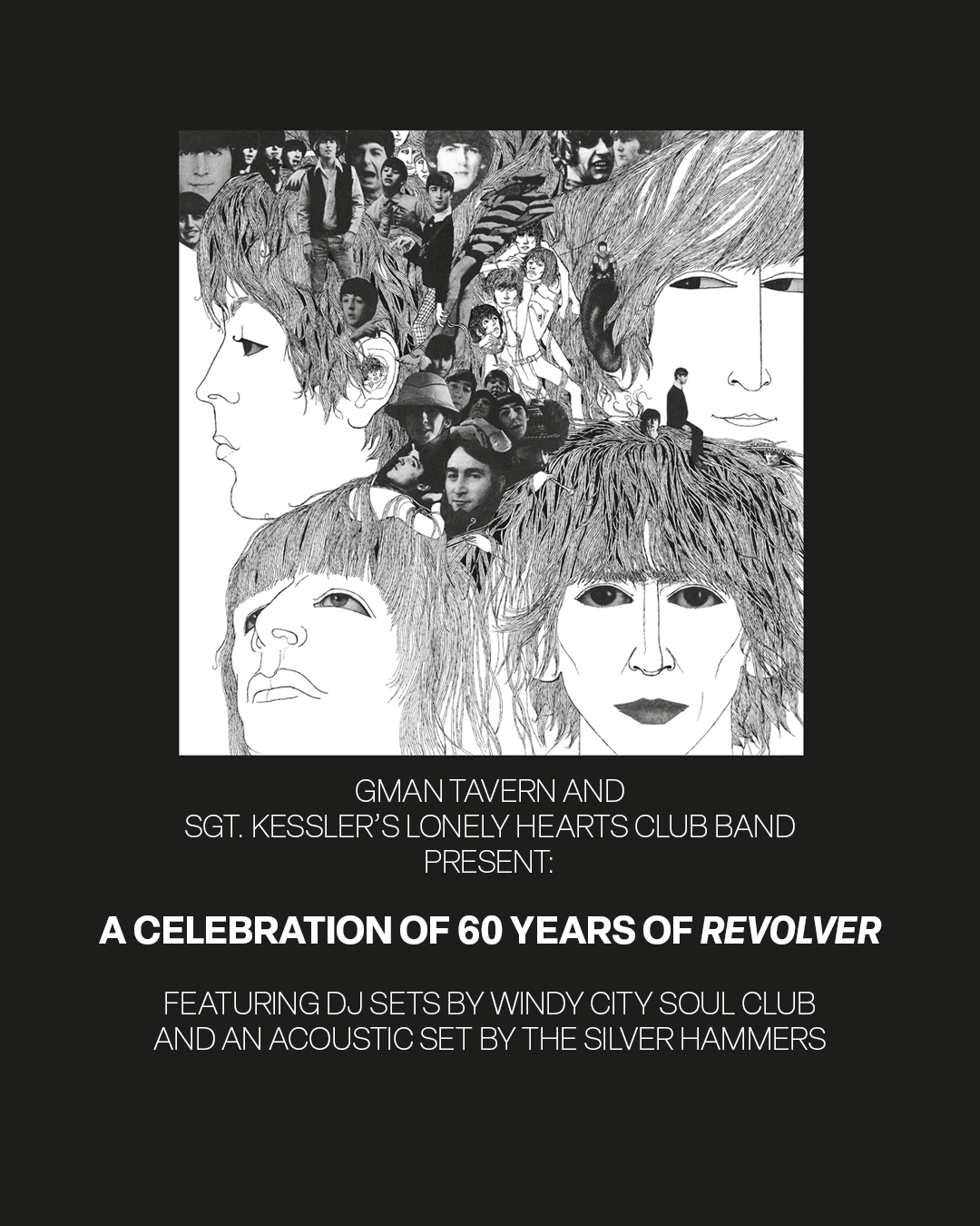 Sgt. Kessler’s Lonely Hearts Club Band: A Celebration of 60 Years of Revolver