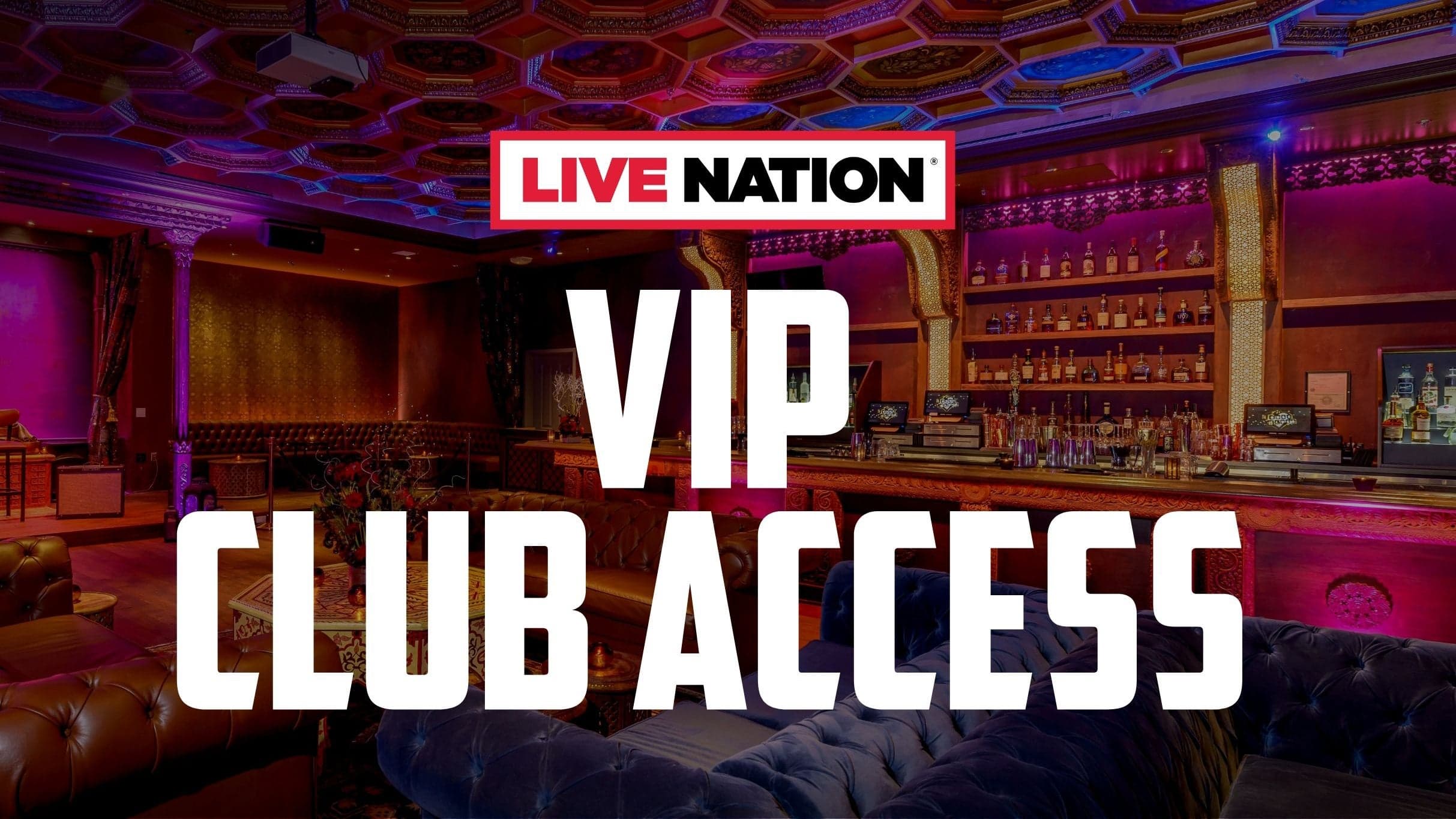 HOB Foundation Room VIP Access - Hazlett - Not a Concert Ticket**