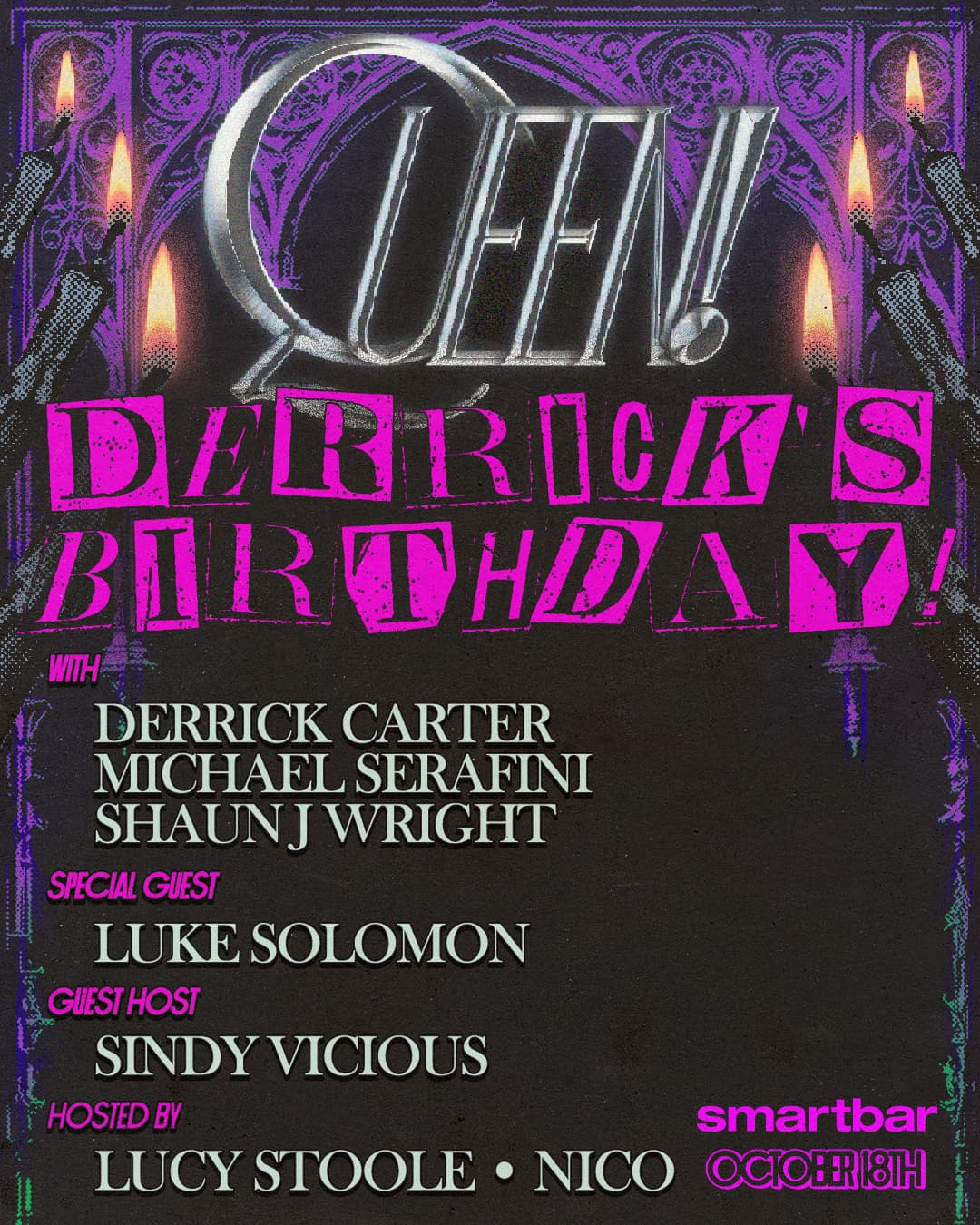 Derrick’s Birthday Queen!