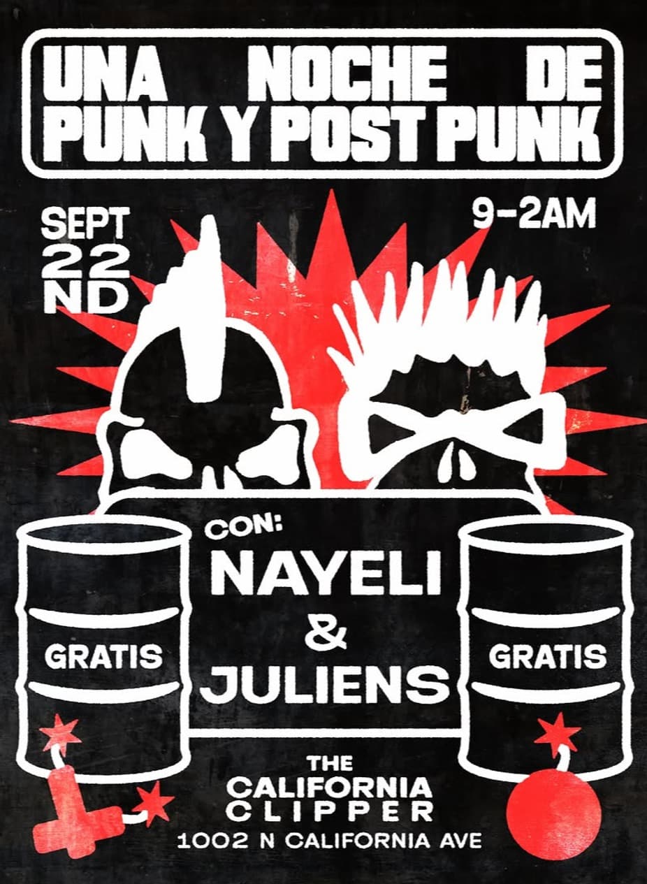 Una Noche De Punk Y Post Punk