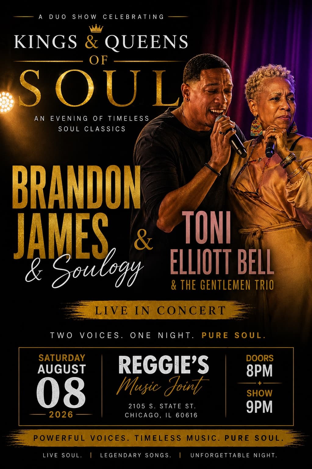 BRANDON JAMES & SOULOGY