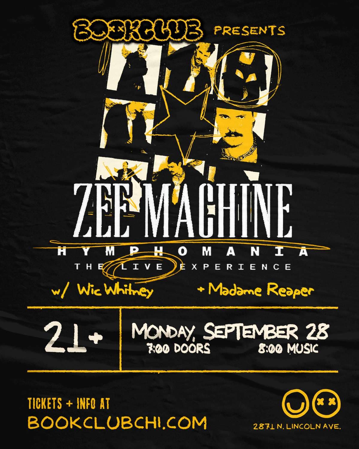 HYMPHOMANIA: The Live Experience starring Zee Machine