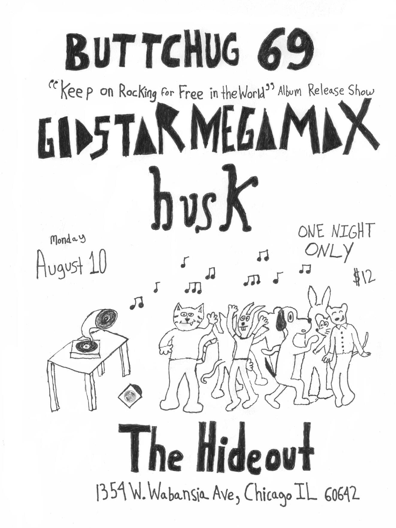 Buttchug 69, Godstar Megamax, husk