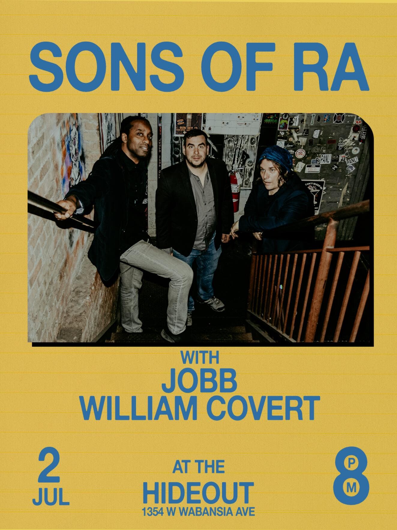 William Covert, JOBB, Sons of Ra