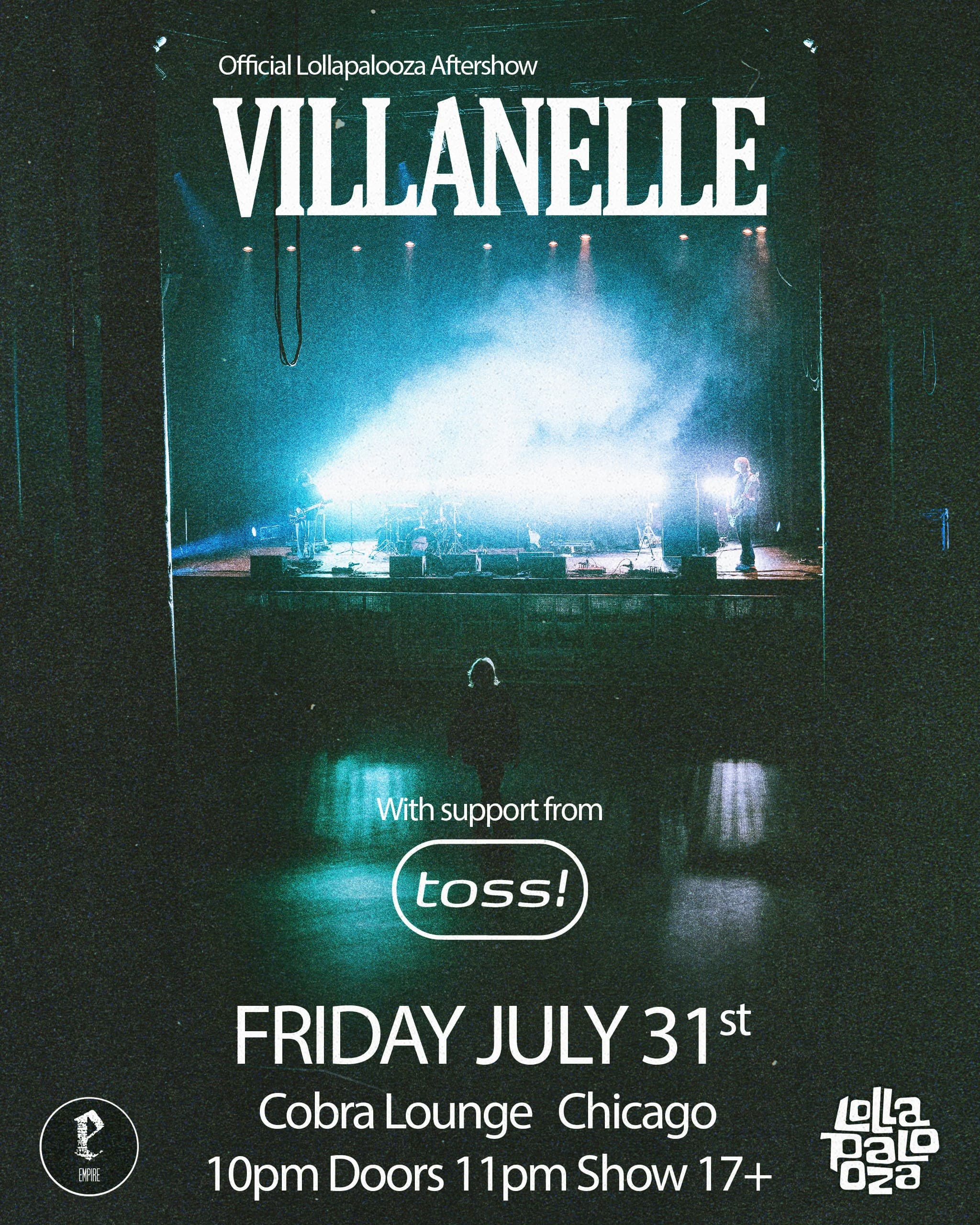 Official Lollapalooza Aftershow: Villanelle
