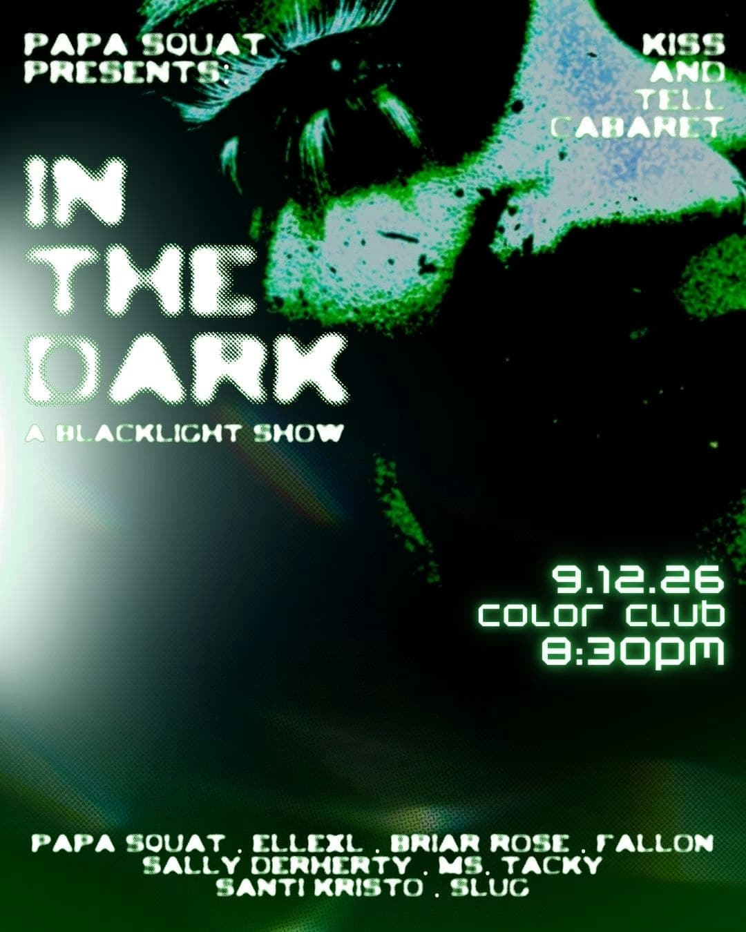 Kiss & Tell Cabaret: IN THE DARK