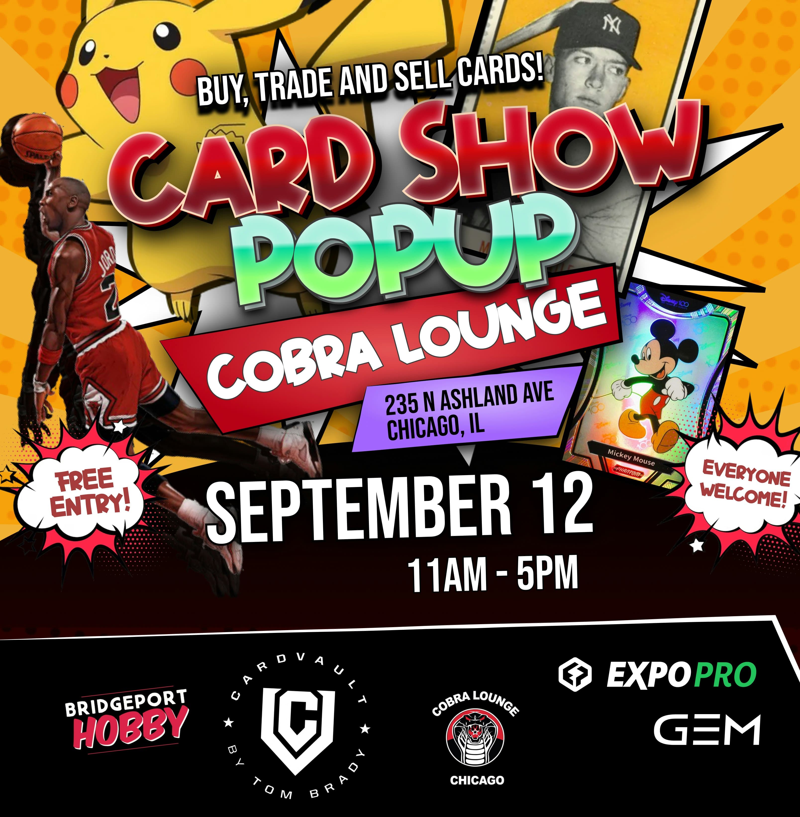 Card Show Popup