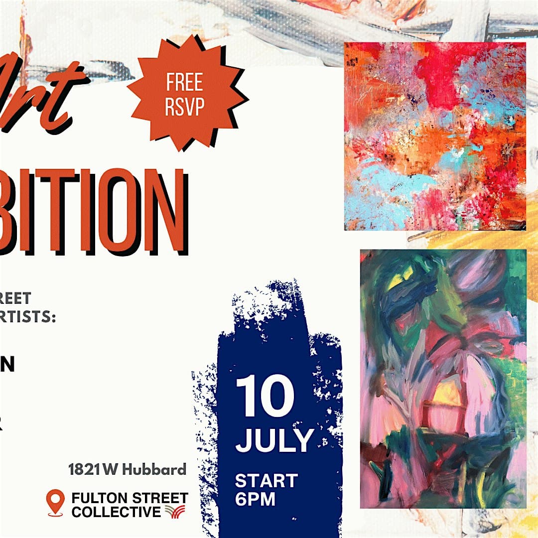 FOUR WALLS/FOUR ARTISTS Art Opening at Fulton Street Collective
