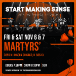 Start Making Sense - A Tribute to Talking Heads - 2 Sets!