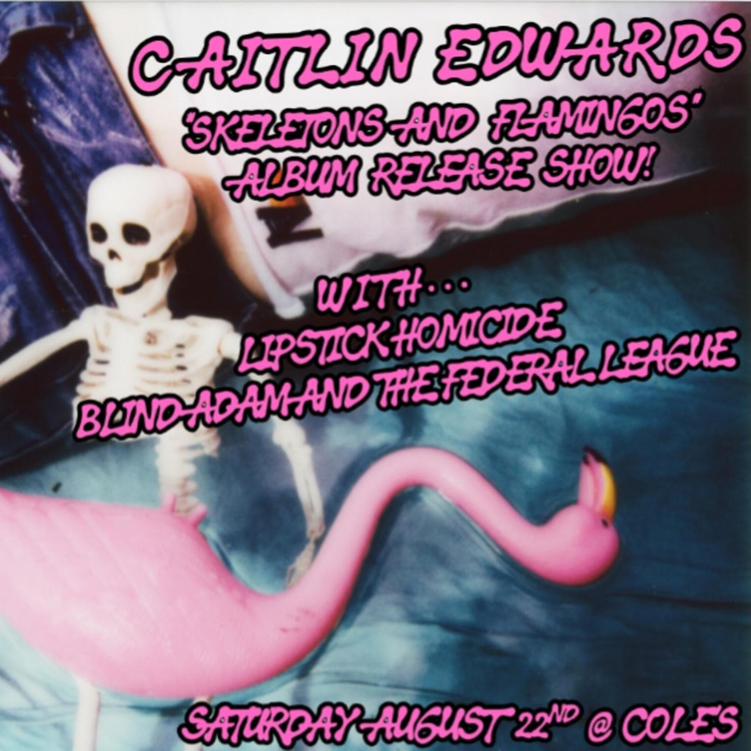 Caitlin Edwards, Blind Adam and The Federal League, Lipstick Homicide