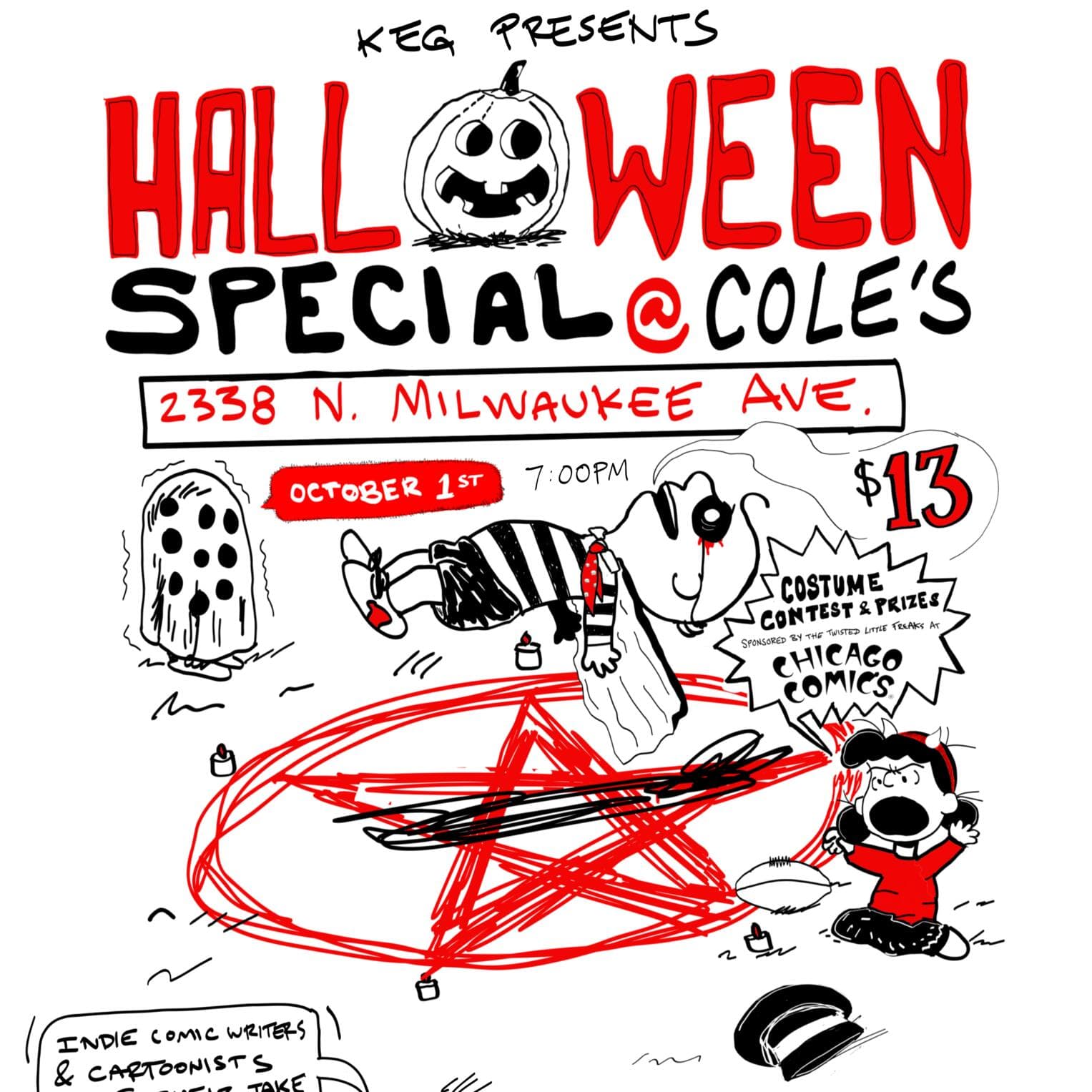 KEG Halloween Special featuring Max Huffman, Sam Szabo, HINK, Gabriel Mason Howell, Lance Orr, Biz