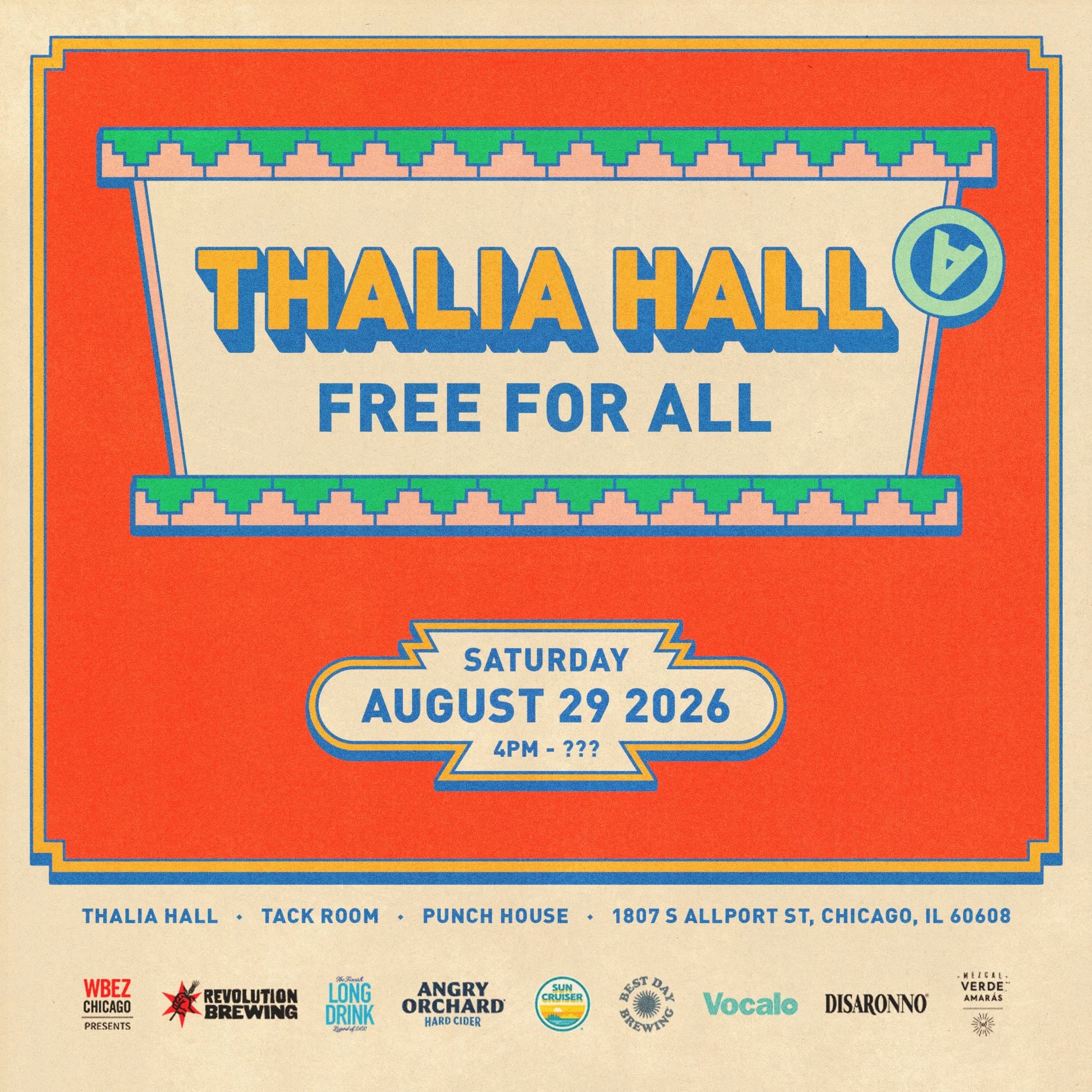 Thalia Hall Free For All