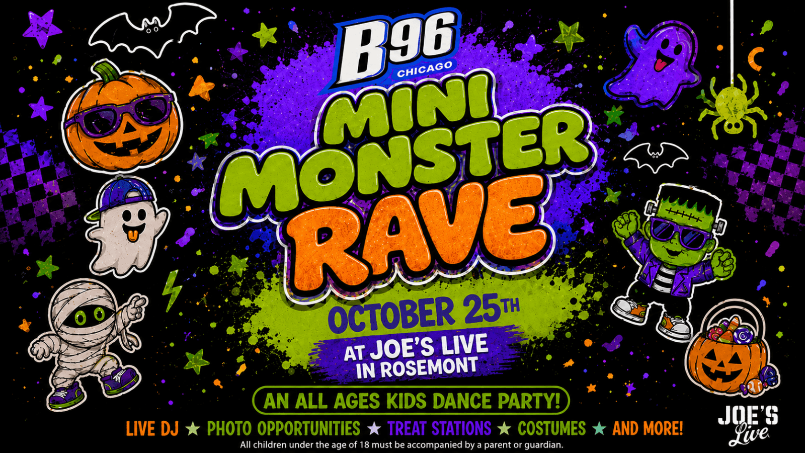 B96 Mini Monster Rave (All Ages)