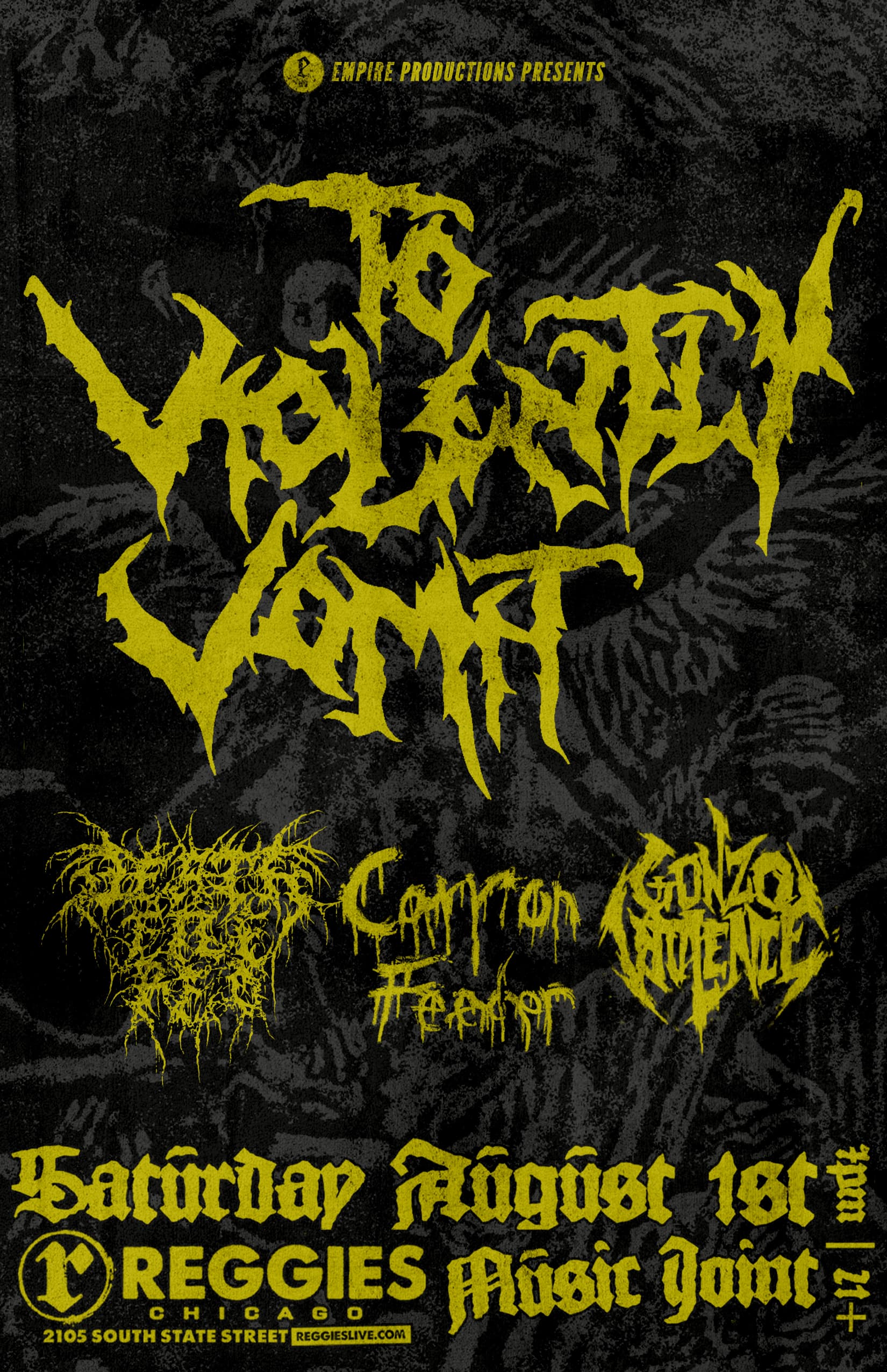 TO VIOLENTLY VOMIT (members of Disgorge)