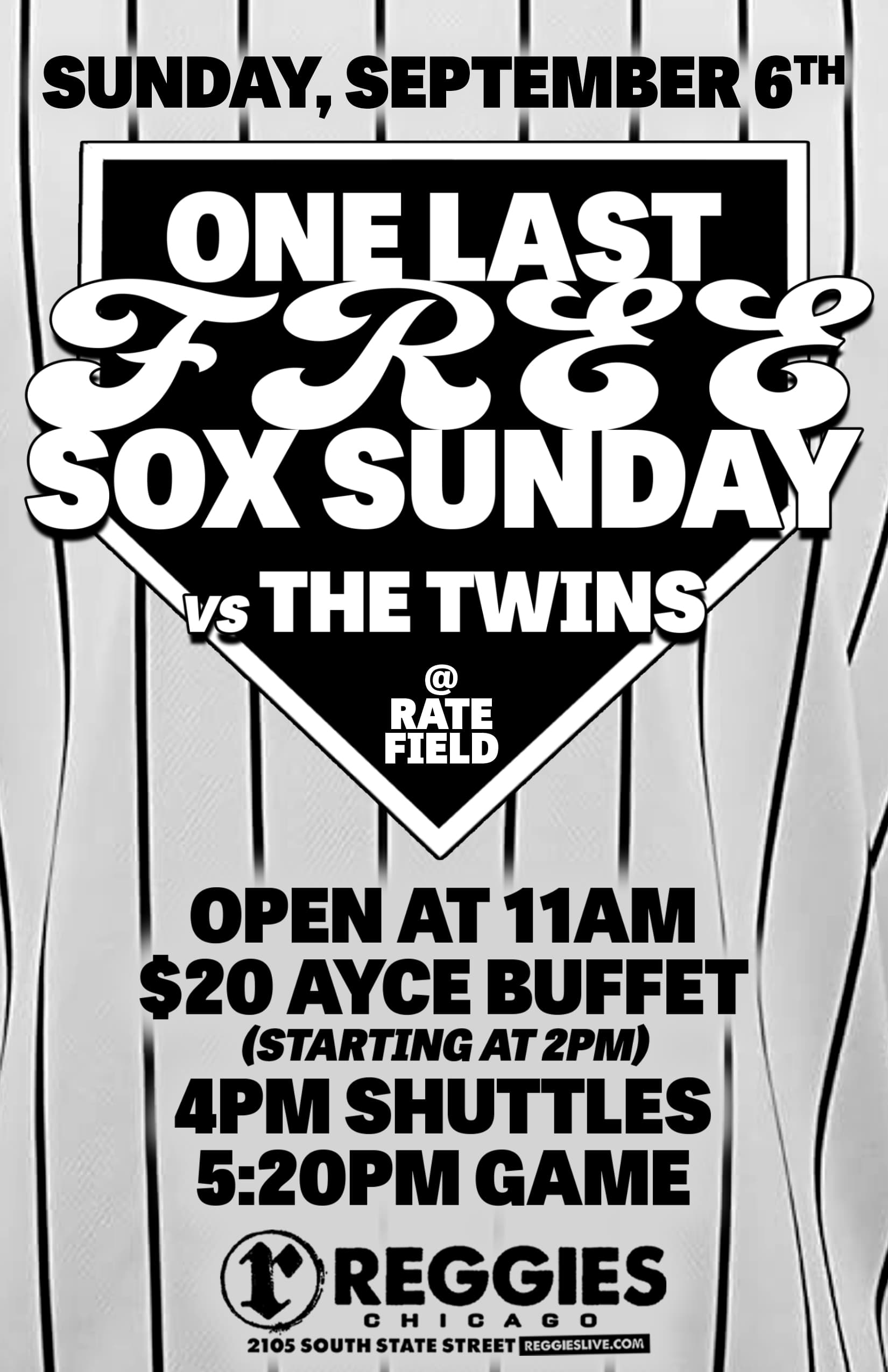 FREE SOX SUNDAYS